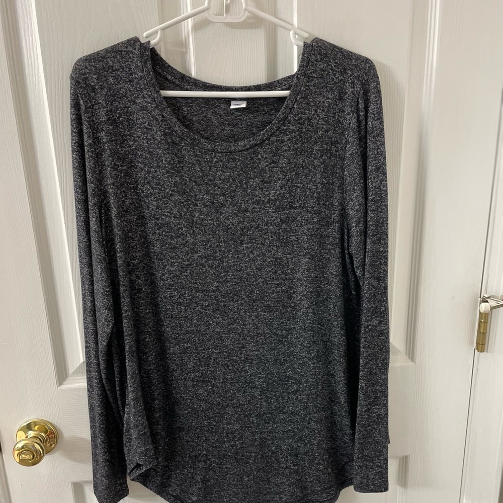 Jersey knit sweater